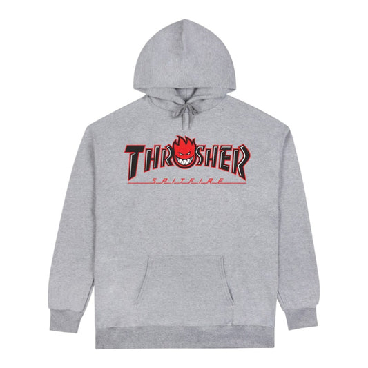 Thrasher X Spitfire Big Head Hood - Ash