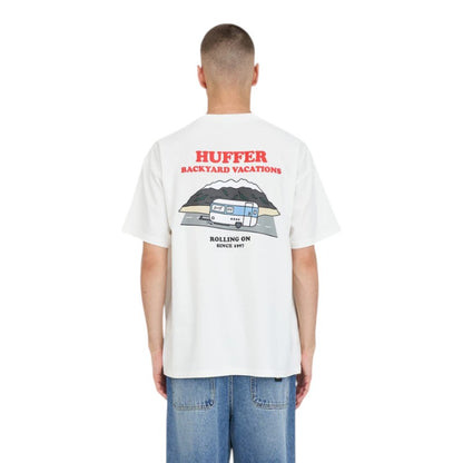Huffer Block Tee 220/Rollin - Chalk