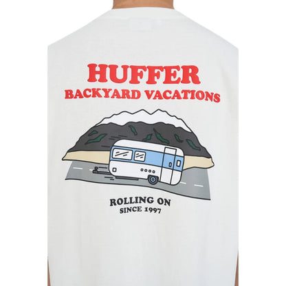 Huffer Block Tee 220/Rollin - Chalk