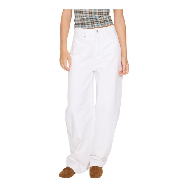 Thrills Sloane High Rise Barrel Jean - Whiteout