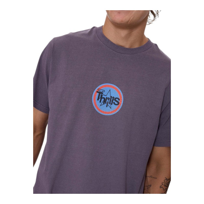 Thrills Super Blast Merch Fit Tee - Purple Ash