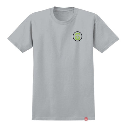 Spitfire Classic Swirl Overlay Tee - Ice Grey