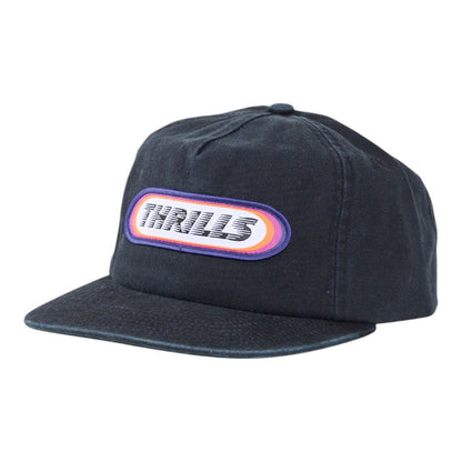 Thrills Built To Win 5 Panel Cap - Black