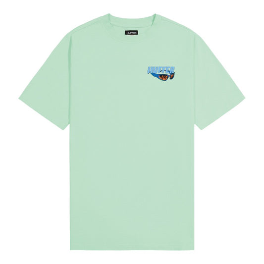 Huffer Block Tee 220/Flamin - Matcha
