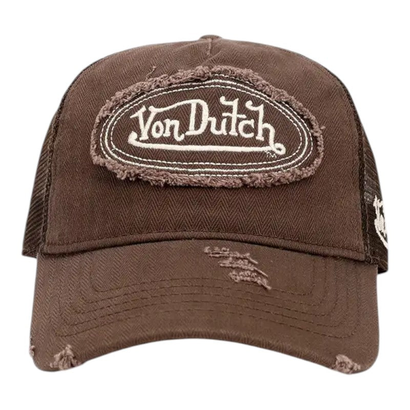 Von Dutch Unconstructed Cap - Dark Taupe