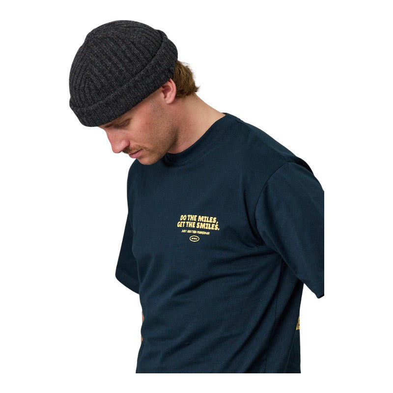 J.A.F Merino Skipper Beanie - Graphite