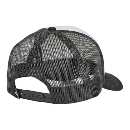 Mad Hueys Crop Captain Youth Trucker - White