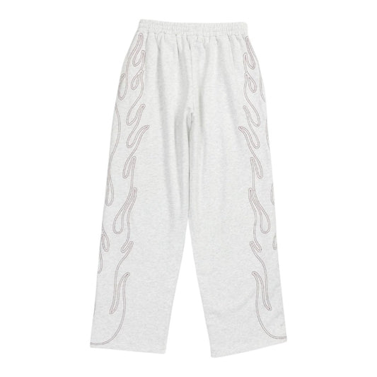 Butter Flame Fleece Pants - Ash