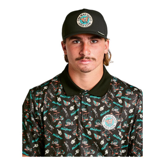 Mad Hueys Loose Golf Flexfit Cap - Black