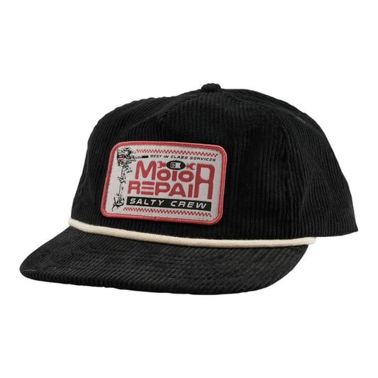 Salty Crew Chop Shop Snapback - Black