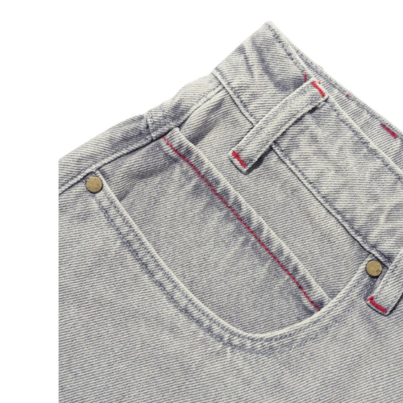 Butter Solar Fade Denim Jeans - Grey Wash