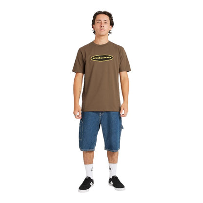 Volcom Quone 2.0 Tee - Dark Earth