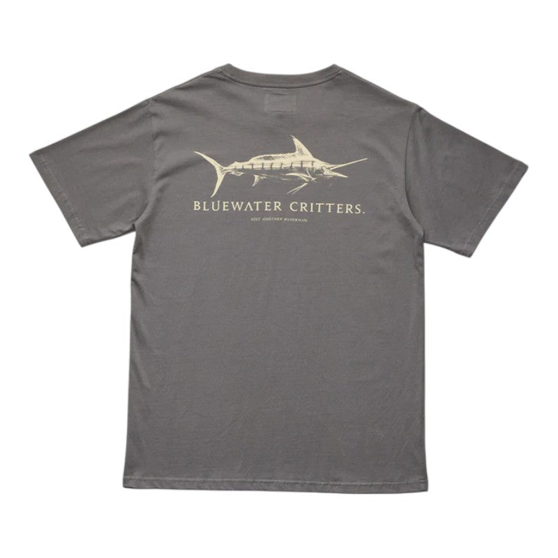 J.A.F Bluewater Critters Sea Tee - Charcoal