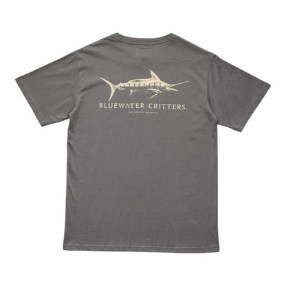 J.A.F Bluewater Critters Sea Tee - Charcoal