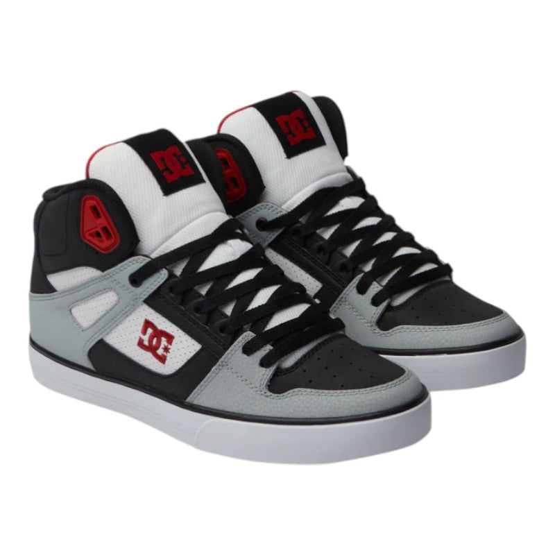 DC Pure High Top WC - Black/Grey/Red