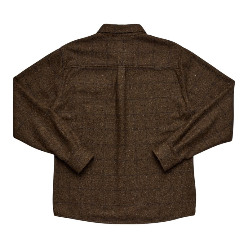 J.A.F Shoreman Snap Shirt - Brown Check