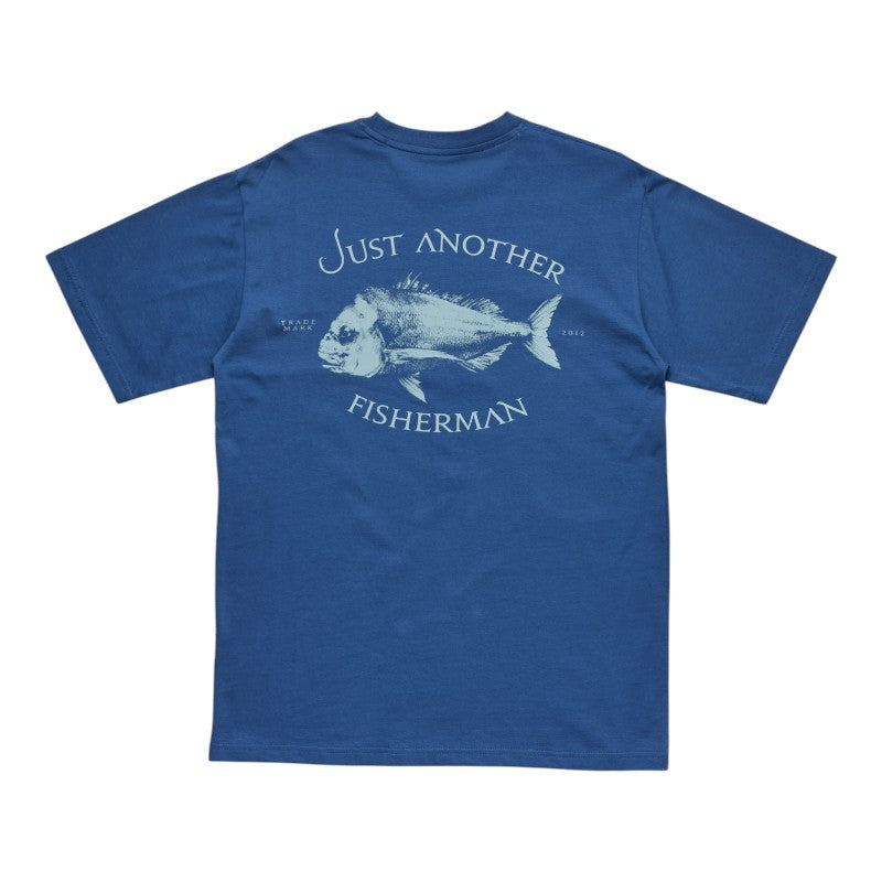 J.A.F Snapper Sea Tee - Military Blue