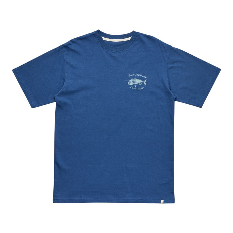 J.A.F Snapper Sea Tee - Military Blue