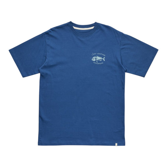 J.A.F Snapper Sea Tee - Military Blue