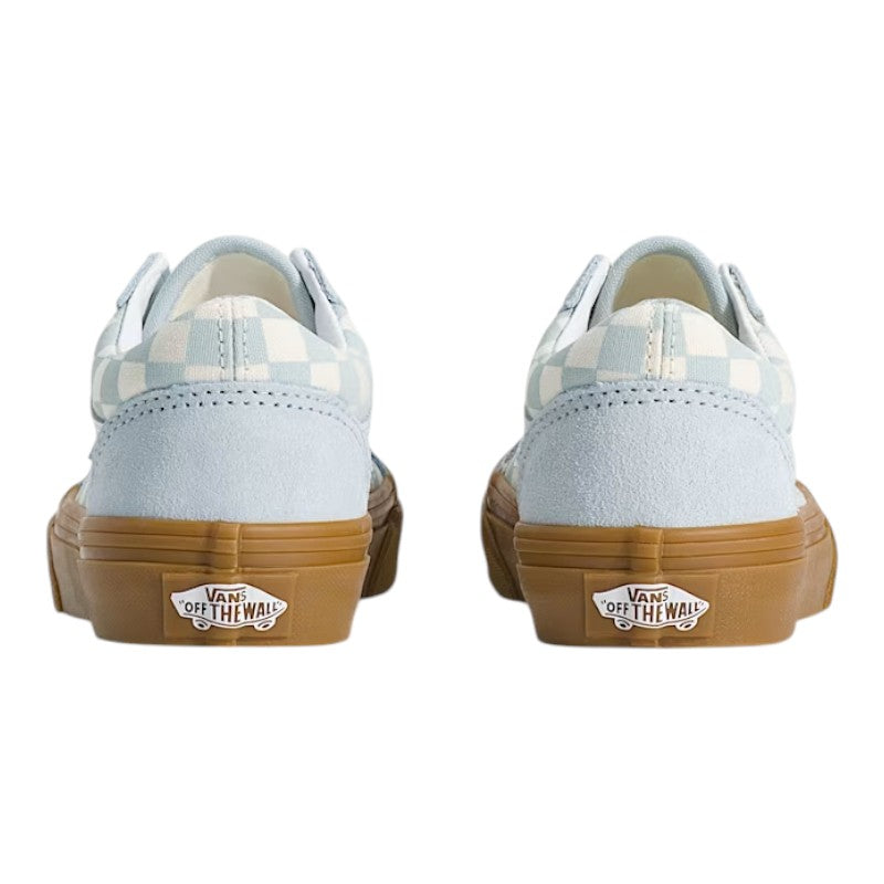 Vans Old Skool Youth - Gum Check Dawn Mist