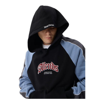 Afends Occupancy Boxy Hood - Black