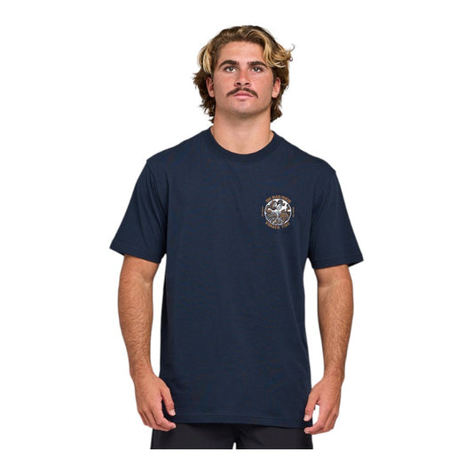 Mad Hueys Tins Kraken Tee - Navy