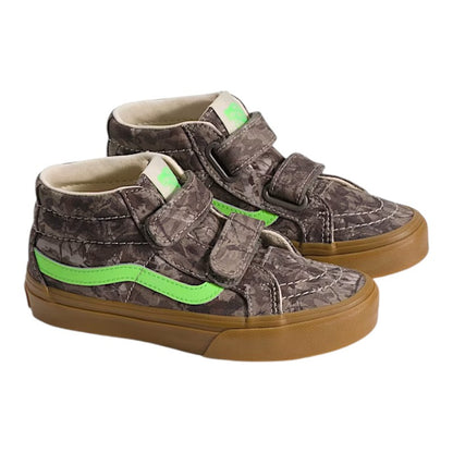 Vans Sk8-Mid Youth Reissue - Camo Green Gecko