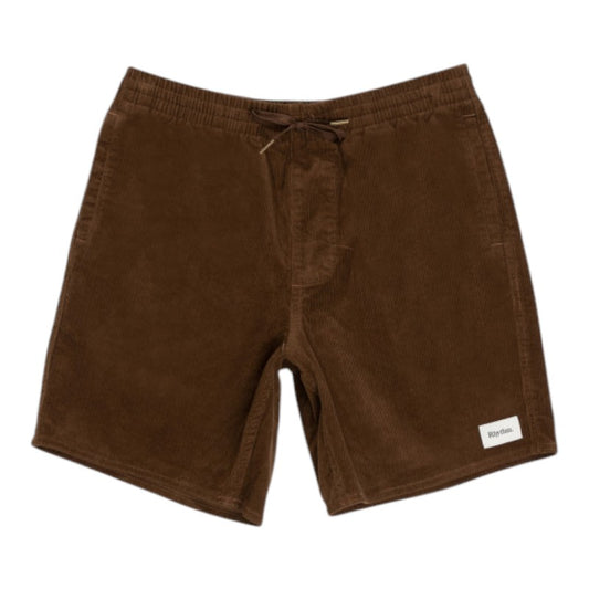 Rhythm Classic Cord Jam Short - Chocolate