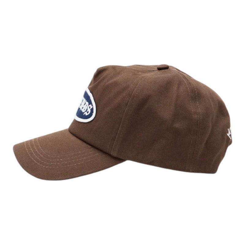 Afends Five Panel Cap - Coffee
