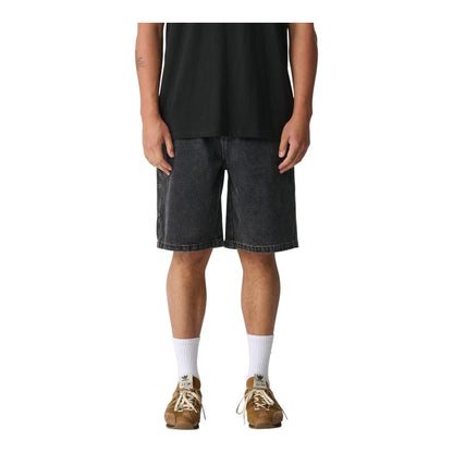 XLarge Carpenter 91 Bull Denim Short - Washed Black