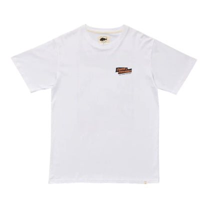 J.A.F Cracks & Crevasses Sea Tee - White