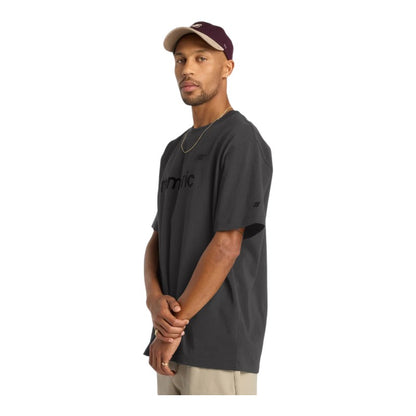 New Balance Numeric Cotton Tee - Faded Black