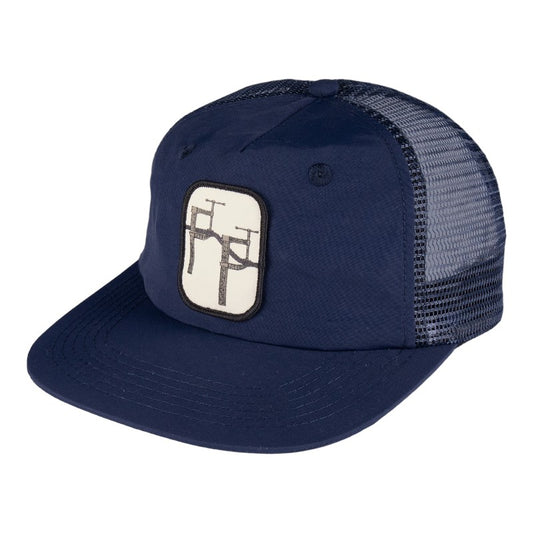 Passport Rebar Workers Trucker Cap - Navy