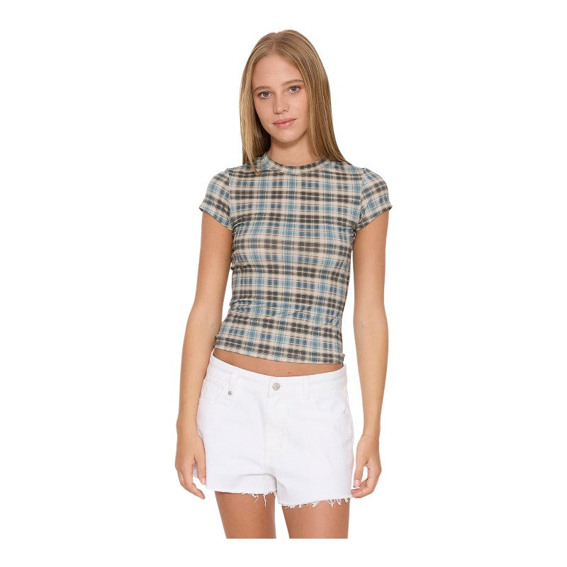 Thrills Desert Reverb Club Tee - Dusty Blue