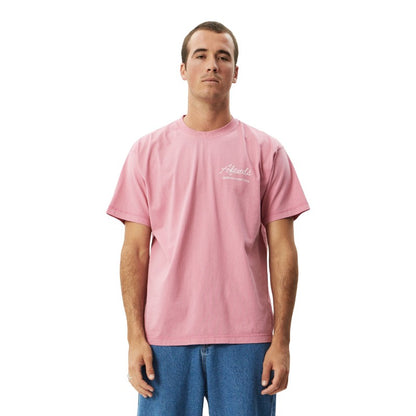 Afends Valentine Heavyweight Boxy Tee - Washed Marrakesh