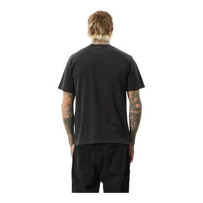 Afends Torched Retro Tee - Stone Black