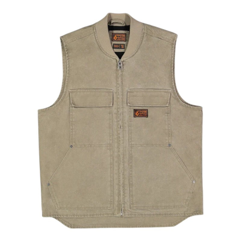 Volcom Freshdust Workwear Vest - Brindle
