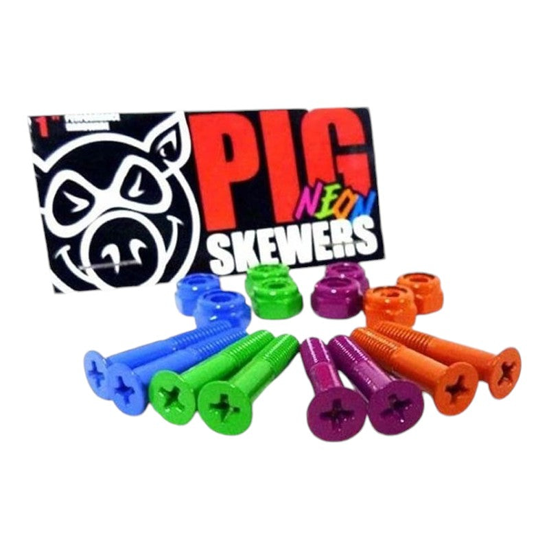 Pig Hardware 1" Phillips Neon Skewers Cheapskates