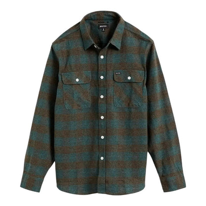 Brixton Bowery Flannel - Ocean
