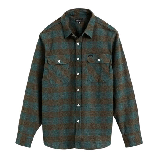 Brixton Bowery Flannel - Ocean