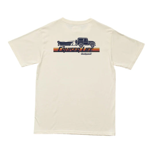 J.A.F Cruiser Life Sea Tee - Antique White
