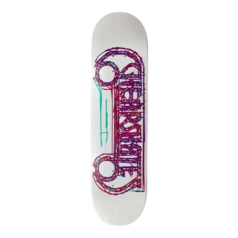 Cheapskates Scribble Deck - Pink - 7.75"- 8.5"