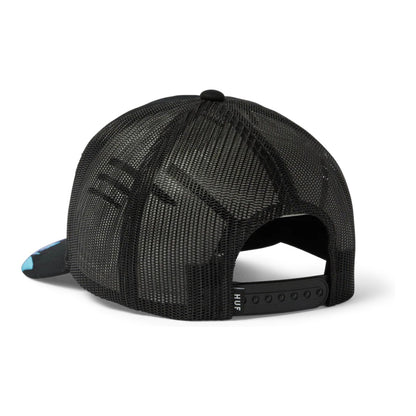 HUF Exhaust Trucker - Black