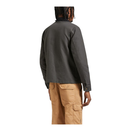 Brixton Mechanic Garage Zip Jacket - Washed Black