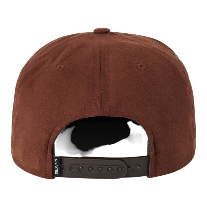 Brixton Oath III Snapback - Pinecone/Brown Suede
