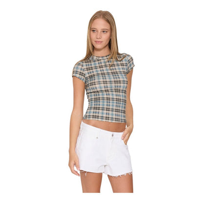 Thrills Desert Reverb Club Tee - Dusty Blue