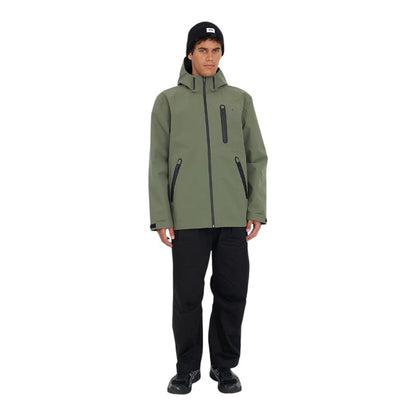 Huffer Infinity Stormshell Jacket - Khaki