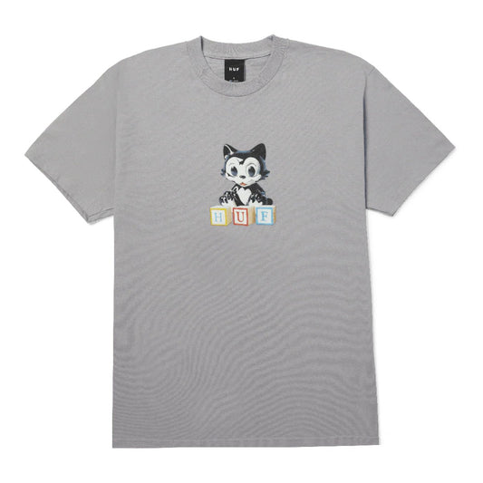 HUF Blocks Tee - Lilac Chalk