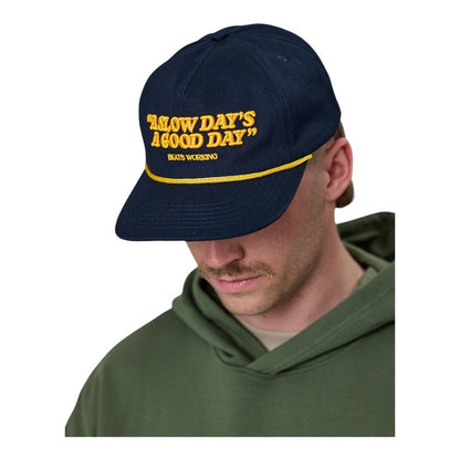 J.A.F Slow Days Ledger Cap - Navy