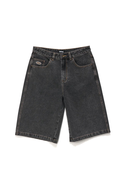 XLarge Baggy Bull Denim 91 Short - Washed Black
